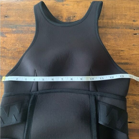 Alexander Wang H&M Black Neoprene Scuba Dress Sz 6 - Picture 5 of 13